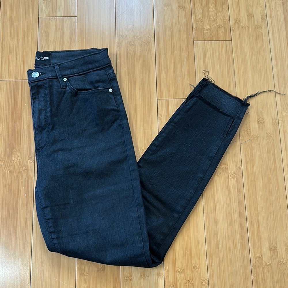 Black Orchid Los Angeles Miranda Off Step High Rise Skinny
